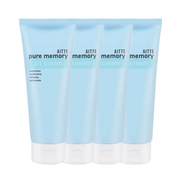 아이떼 퓨어 메모리 투애니원 수분크림, 150ml x 4개