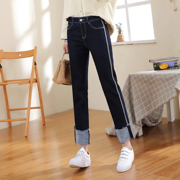 머머다 머머다 여성 일자 스판 슬림핏 청바지 데님 팬츠 봄06 Ltb06 557109862333