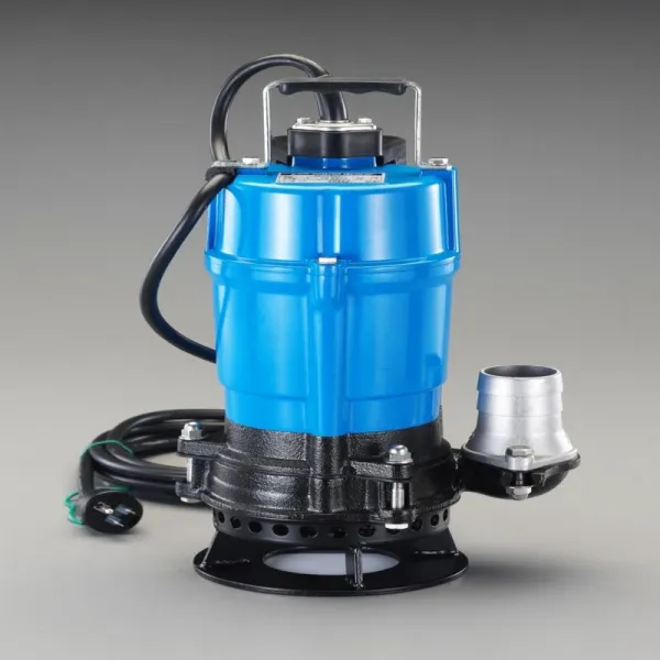 エスコ AC100V(60Hz)/50mm水中ポンプ(泥水用/オート) EA345RX-60A 에스코 AC100V (60Hz) / 50mm 수중 펌프 (흙탕물 용 / 오토) EA345RX-, 1
