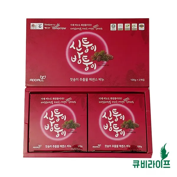 애드올 신퉁이방퉁이 천연 에센스비누 피부를 근본부터 클렌즈 여드름 트러블에 좋은 보약비누 1세트 200g