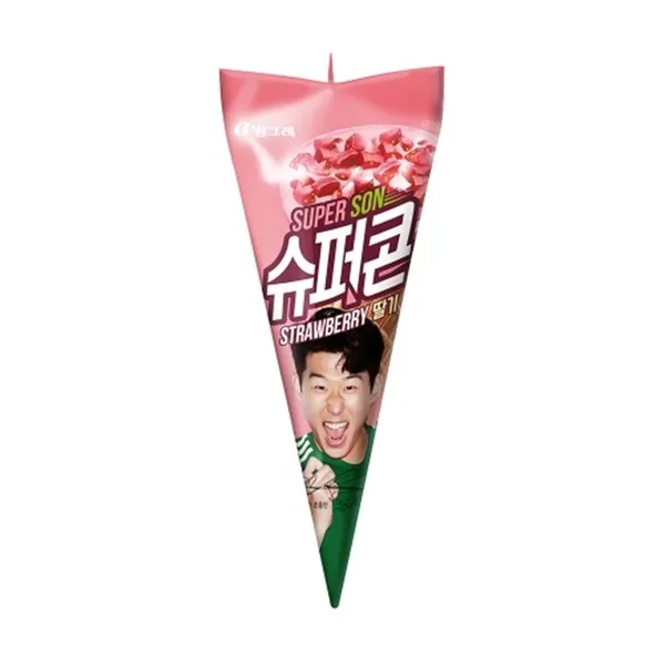빙그레 슈퍼콘딸기 아이스크림 5개, 국화빵