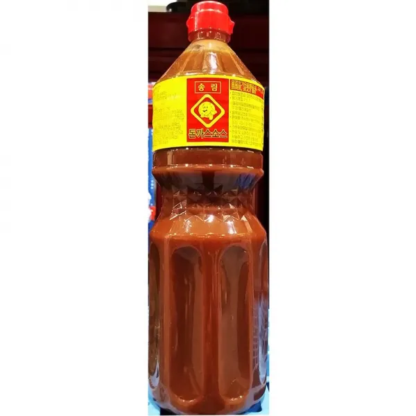 송림 돈까스 소스 1.8L X9 | 겨자소스 돈까스소스캔, 1