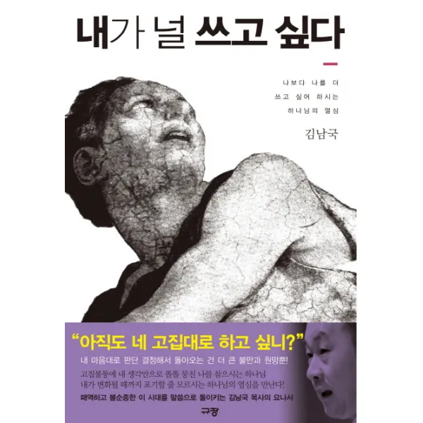 내가 널 쓰고 싶다:나보다 나를 더 쓰고 싶어 하시는 하나님의 열심, 규장