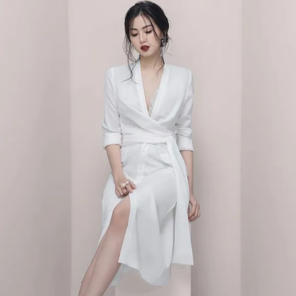 위파인더 봄여름 스타일리시한 구미 여장 섹시미 여장 허리수렴 파티 드레스