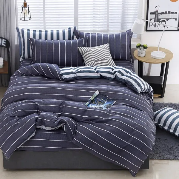 차렵이불 이불 겨울이불 순면 학생기숙사 싱글 6종 이불솜 봄가을 여름 요매트 풀세트 4종세트 C10 꿈을 꾸다