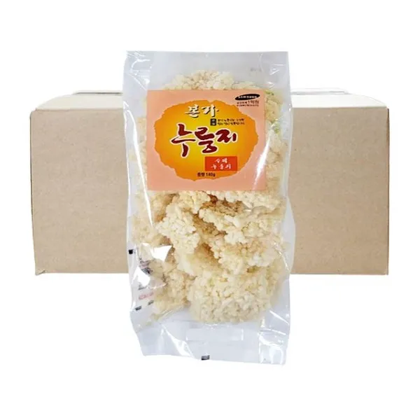 다원식품 본가 누룽지 140g 5봉지 군것질 어른간식 수제 누룽지, 단품