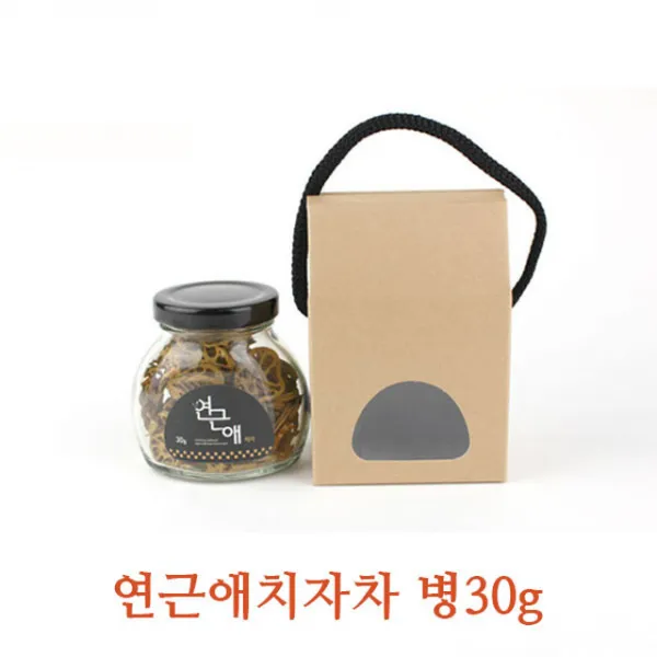233 돈벼락몰 / 연근애치자차 병30g 커피 꽃차 자동차 기타 차 선물세트 병50g 병50g