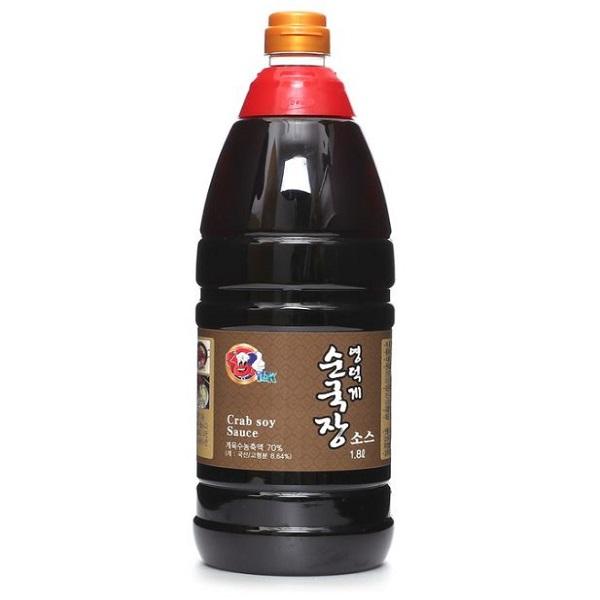 코스트코 영덕게 순국장 소스 1.8L Yeongduk Crab Seasoned Sauce 구매대행, 1개