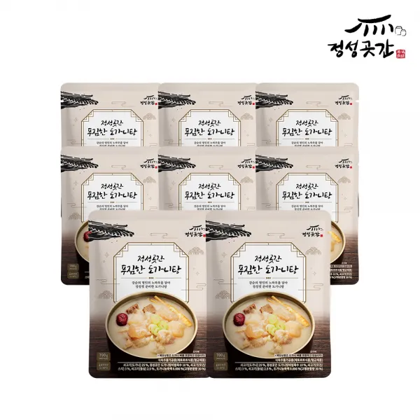 정성곳간 푸짐한 도가니탕 700g, 700g, 8팩