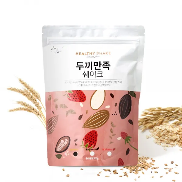 두끼만족 맛있는 식사대용 단백질 하루한끼 포만감 귀리쉐이크 500g 1팩