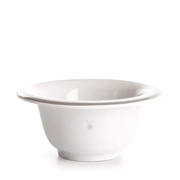 [독일구매대행] 플래티늄 림이있는 MÜHLE 도자기 면도기 화이트