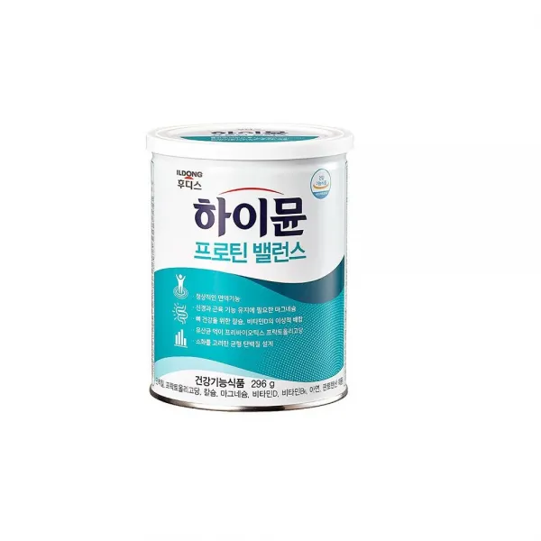 일동후디스 하이뮨 프로틴 밸런스 산양유 단백질 파우더+스푼증정 건강기능식품 1통 296g