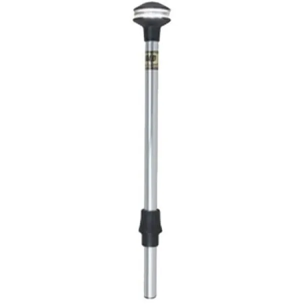 Perko 1440dp5chr 내륙 시리즈 감소 된 눈부심 흰색 올라운드 폴 라이트 42 높이 0 ° 레이크 One Color_one Size