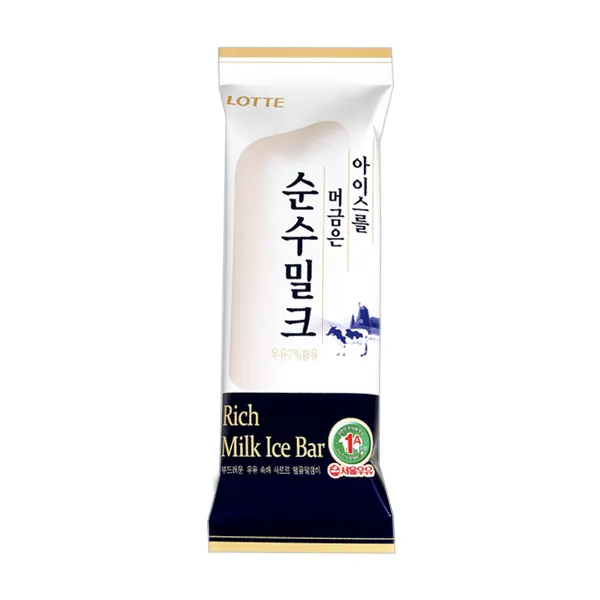인기 아이스크림 박스로, 1box, 순수밀크바 40개