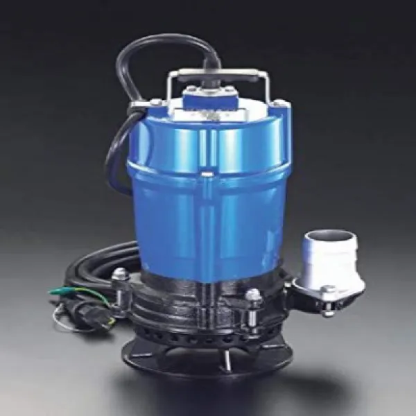 エスコ AC100V(60Hz)/50mm水中ポンプ(泥水用) EA345RX-60 에스코 AC100V (60Hz) / 50mm 수중 펌프 (흙탕물 용) EA345RX-60, 1