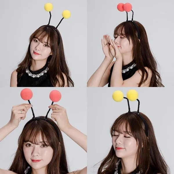 이런가격은없었다 스펀지 더듬이 머리띠 무로배송