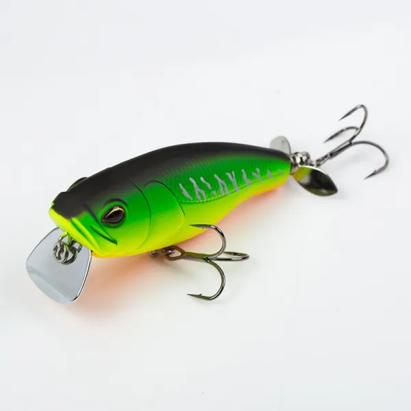 무생채 루어 낚시 가짜 물고기 미끼 루아메노 록 뚱보 소리 흉내 내기 의기양양, 검은배취호