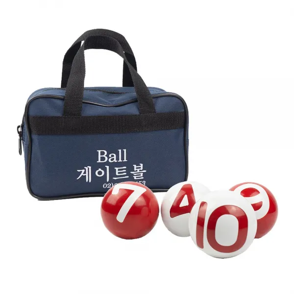 한결 레포츠 게이트볼 경기볼 1번~10번공 가방 정식시합용 스포츠 레저 한결레포츠