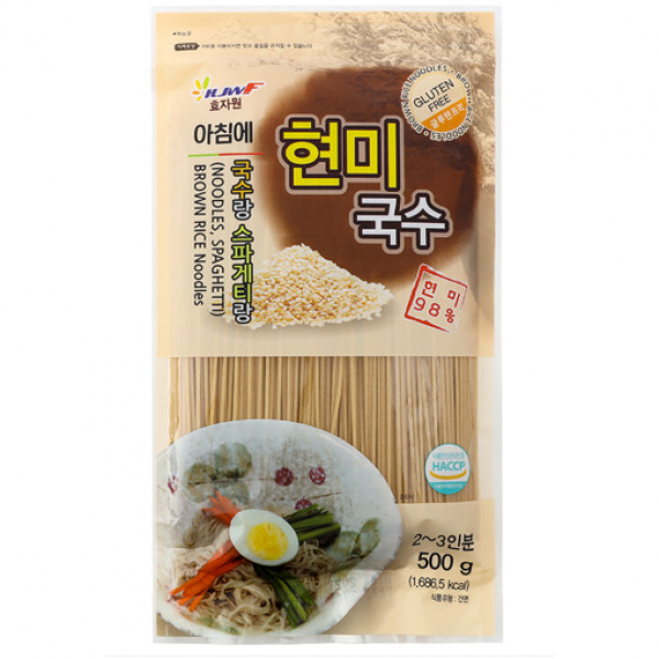 효자원 현미국수, 500g, 1개