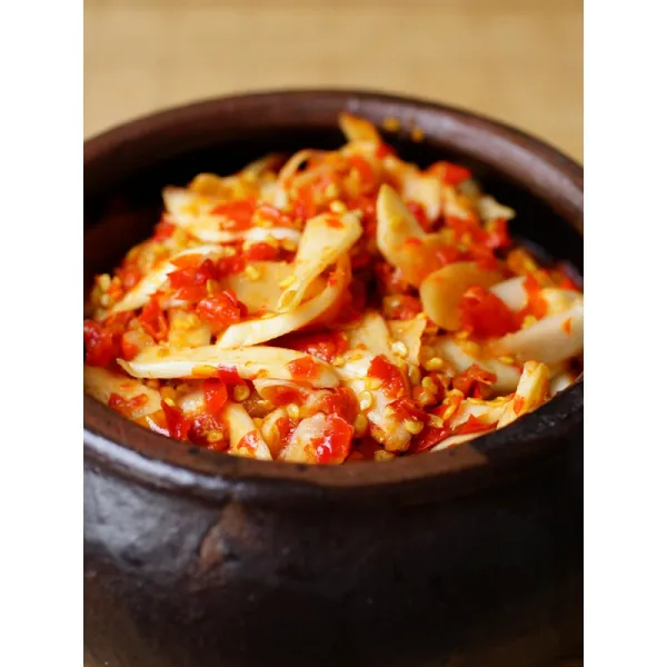 연강포 강 김치 새콤달콤 강장 후춧가루 생강 500g 절임 생강, 상세페이지 참조