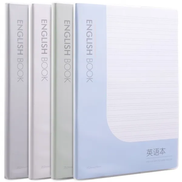 득 력 Deli 4권 16k/96장 중 고중 대학생 영어숙제책 교질 연초본 필기책 T1696장 단일상품