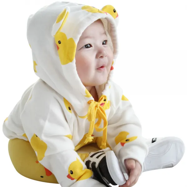  남녀공용 큐티후드코디세트 봄나들이