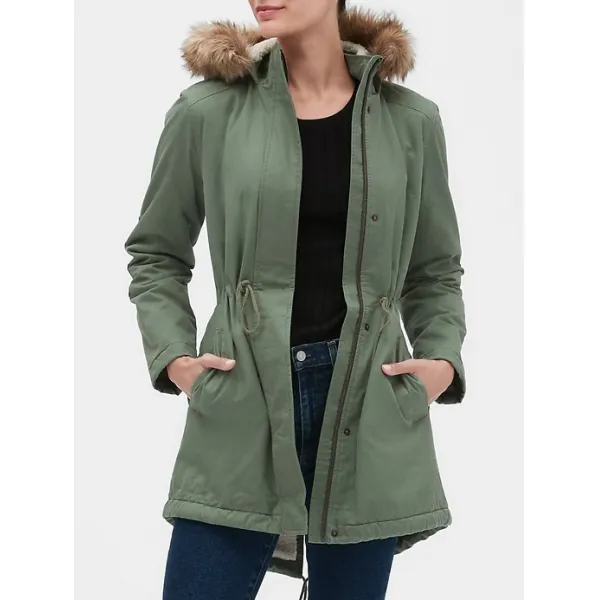 [갭][GAP][여성]자켓/바람막이Sherpa-Lined Parka