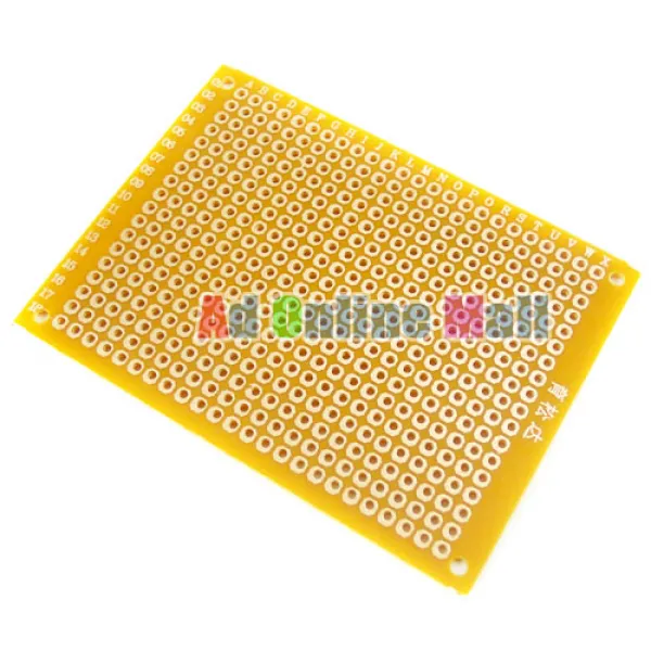 100 Pcs 5cm 7cm 57 Cm 보편적 인 널 실험적인 격판 덮개 Circuirt Pcb 구멍 빵 널 Breadboard 단일옵션선택개