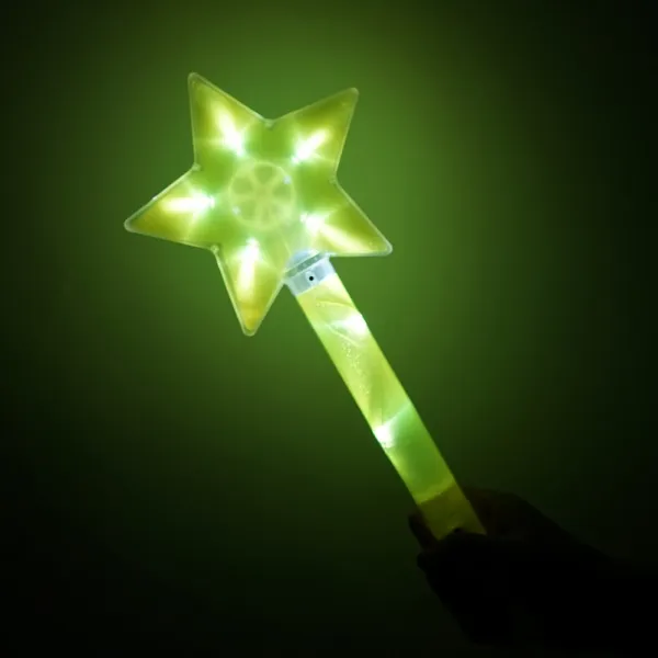 파티짱 LED 별봉 하트봉 콘서트봉 야광 응원봉, LED 별봉 (노랑)