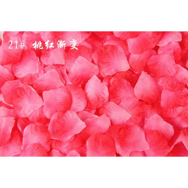 인테리어꽃잎 면함 찢다 비비고 다녔다 웨딩 결혼기념일 로맨스 생일 배치 무대 장식 라이크 로즈 퀼트 인조 4034734261, 연분홍색의 점차 변화하다.