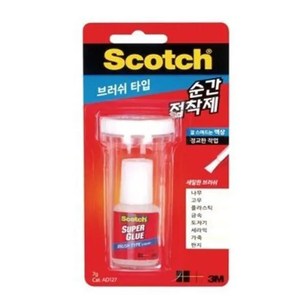 스카치 순간접착제 브러쉬타입 7g