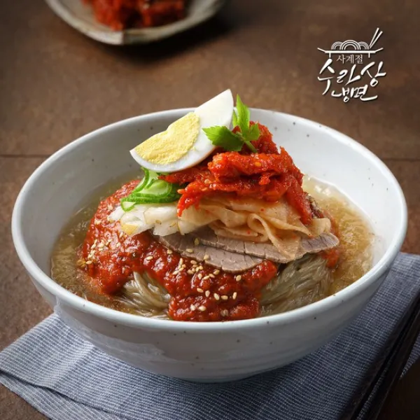  사계절수라상 냉면 10인분 함흥/메밀 3_메밀물냉세트 메밀면10+육수10 상세설명 참조