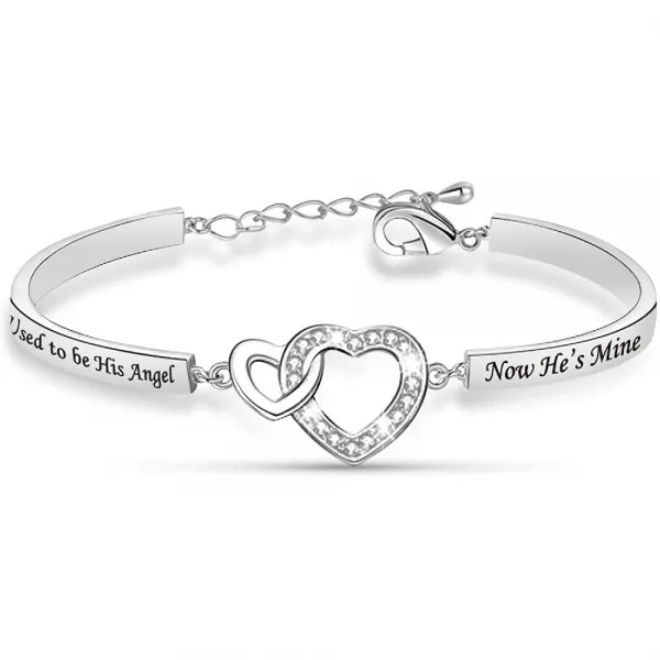 Eigso 엄마 아빠 할머니 할아버지의 감소를 천국 손실 기념 보석 동정심 선물의 기념 팔 Now His Mine Cbr