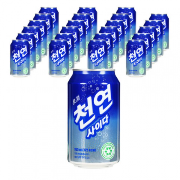 일화 천연사이다, 24개, 350ml