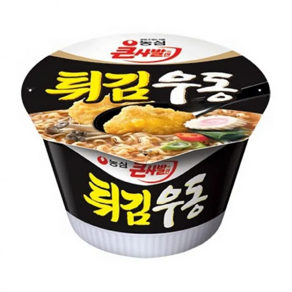 디자인그룹 티에스 농심 컵라면 튀김우동 큰사발 111gx16개 1박스 우동, 1