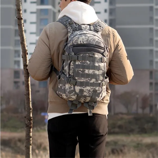 대학생 밀덕용 오염방지 포어드 가방 사이클 배낭