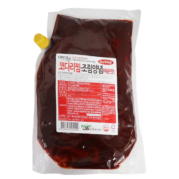 오로지 코다리찜 조림양념(매운맛)2kg