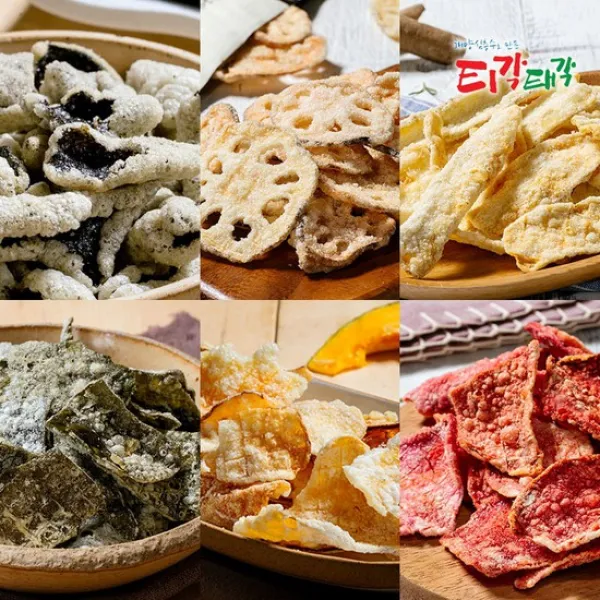 속초 중앙시장 맛집 티각태각 부각 25g 1봉 01_김부각 25g 상세설명 참조