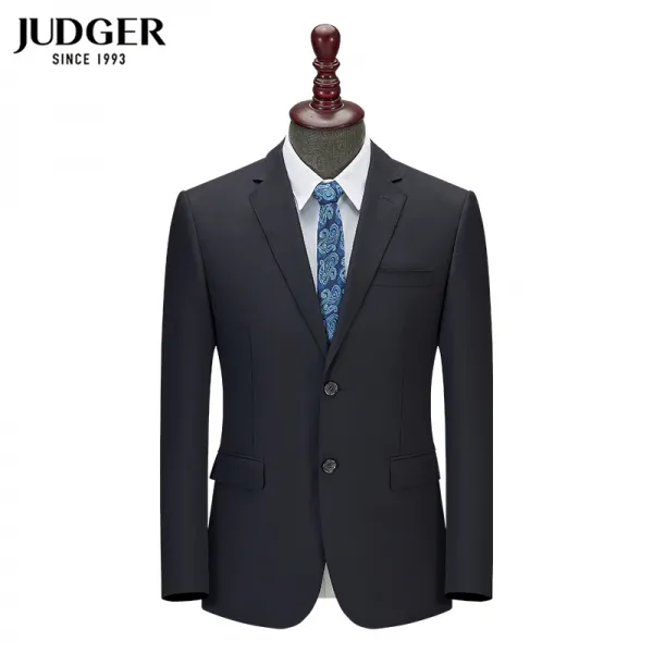 남자수트세트 JUDGER 좡지 상의 솔리드 무지 숨기다 정장 단 코트 직업 카고 2743731506
