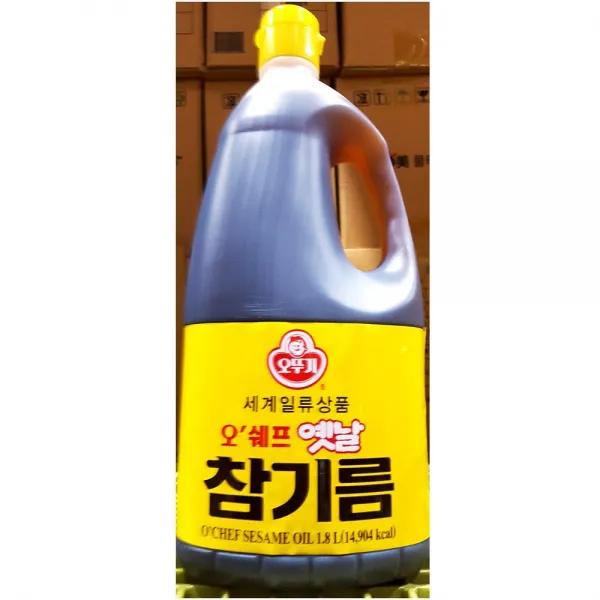업소용 식당 식자재 재료 오뚜기 옛날 참기름 1.8L, 밤도깨비 1