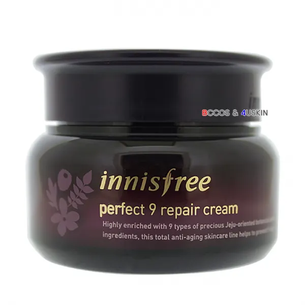 이니스프리 퍼펙트 9 리페어 크림60ml 21년10월까지 