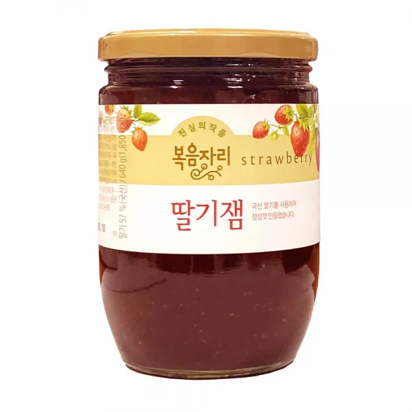 복음자리 딸기잼 1개 640g