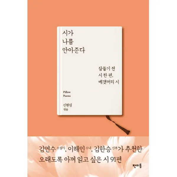 시가 나를 안아준다:잠들기 전 시 한 편 베갯머리 시, 판미동