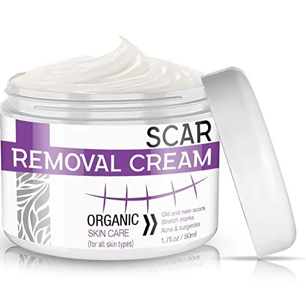 흉터 크림 흉터 자국 제거 크림 식물 추출물 성분이 함유 된 젠틀 포뮬러 균형을 잡는 피부 컬러 스무딩 불규칙성 번들거림 없음 자극 없음 1.7 Fl Os_실물