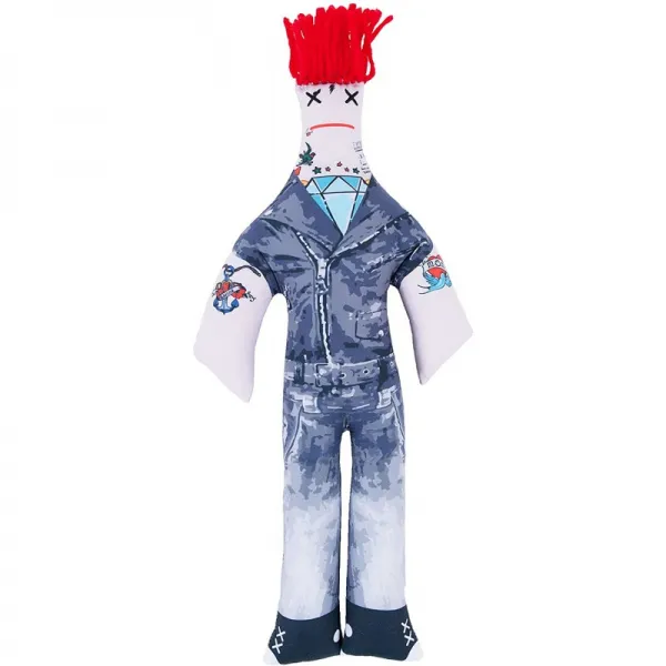 Dammit Doll-Dammit Family-반항적 인 로커-나는 거의 유명하다 Dammit! -스트레스 해소 개그 선물, 단일옵션