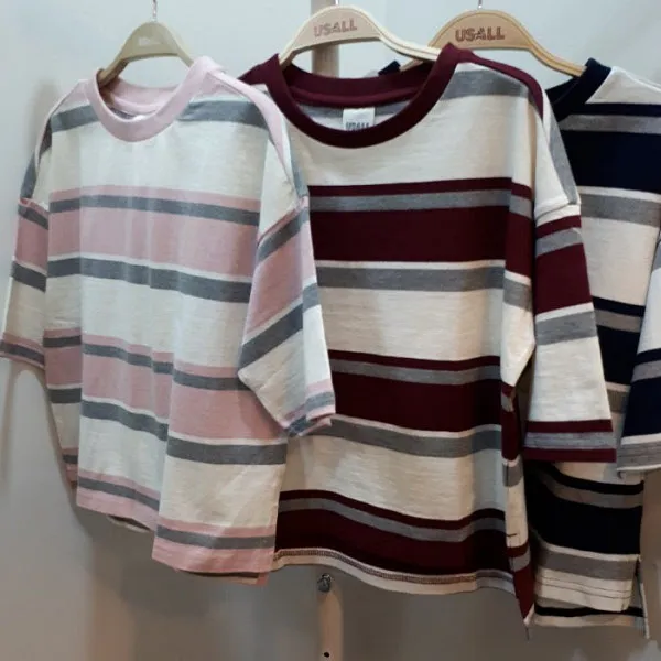 유솔 유솔 Nc05 5부 박시한 티셔츠 Ul18852 2116909 