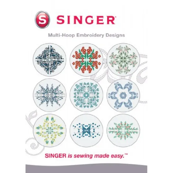 가수 | Futura 용 멀티 후프 자수 디자인 CD SINGER 자수 기용 10 가지 디자인-재봉이 쉬워졌습니다, 단일옵션, 단일옵션