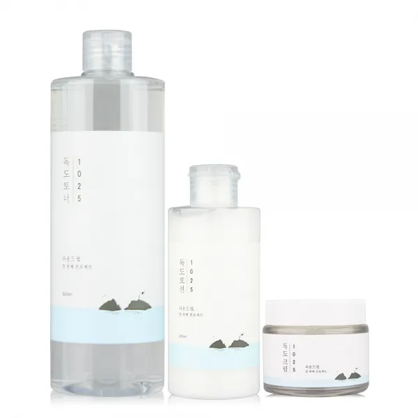 라운드랩 1025 독도토너 500ml + 1025 독도로션 200ml + 1025 독도크림 80ml, 단일상품
