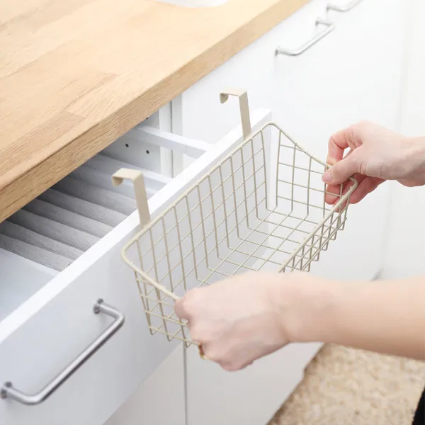 리빙스토리 문걸이 도어선반 다용도 선반걸이 수납선반 1개