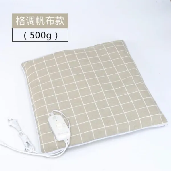 소파온열매트 전열 사무실 가정용 미니전기매트, 42x42-SI, O.베르그조캔버스500g(전열)